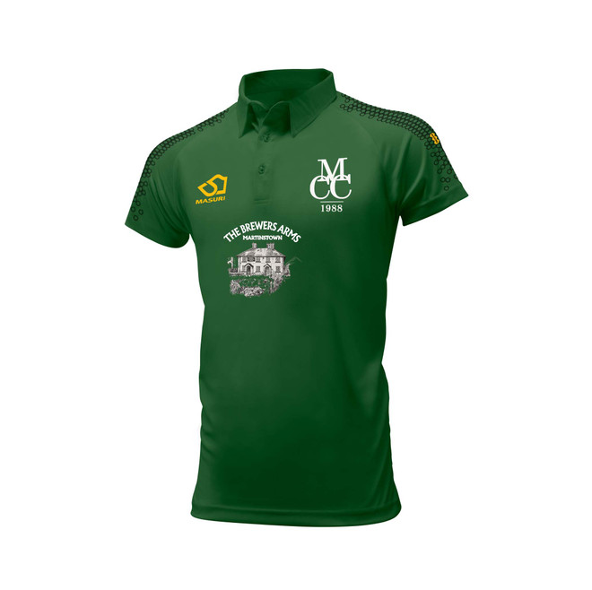 Mens Short Sleeve Coloured Cricket Shirt -MTOWN