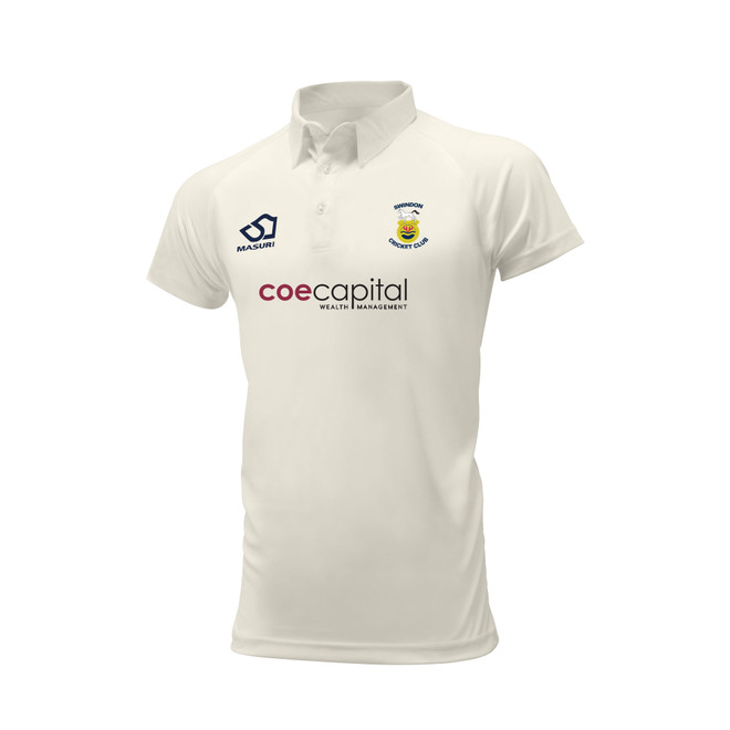 Junior Short Sleeve Cricket Shirt-SWIN