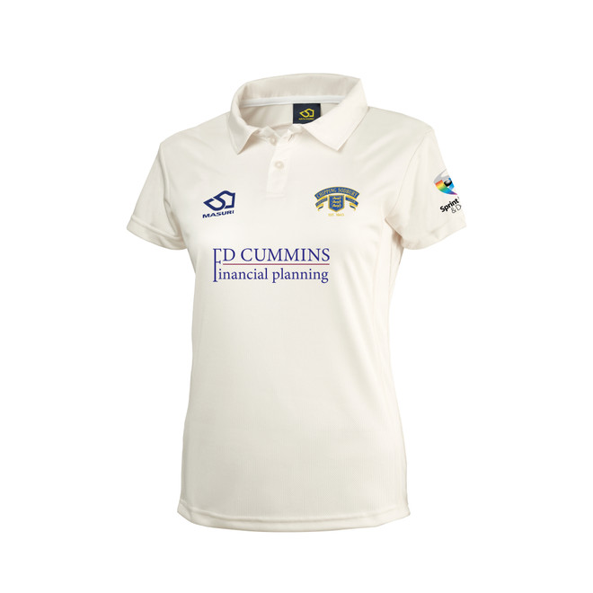 Women's Short Sleeve Cricket Shirt-CSODCC