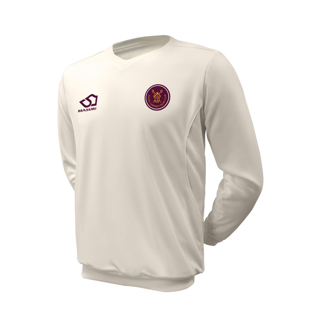 Long Sleeve Cricket Slipover -BSCNCC