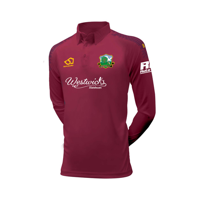 Long Sleeve Cricket Shirt-RIDDING
