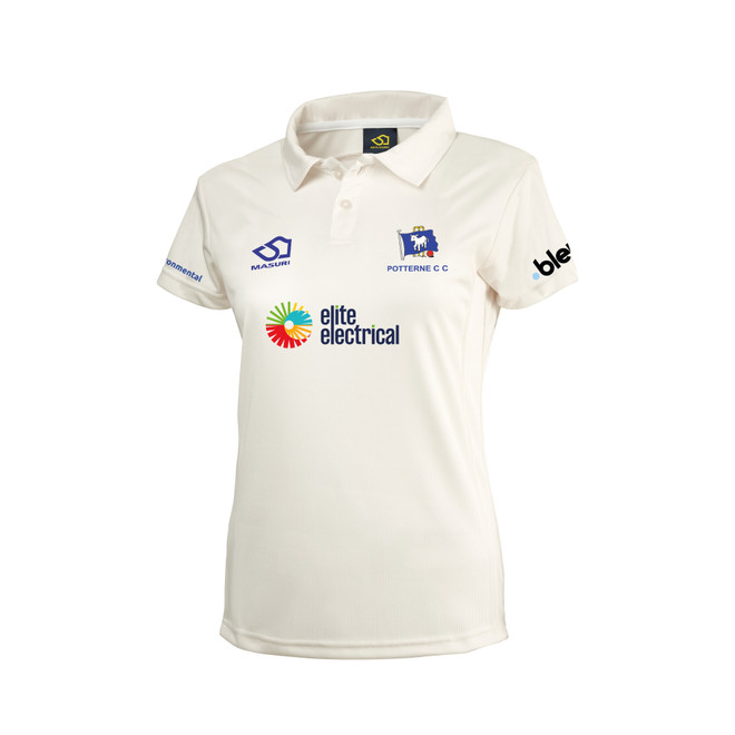 Women's Short Sleeve Cricket Shirt-POTNCC