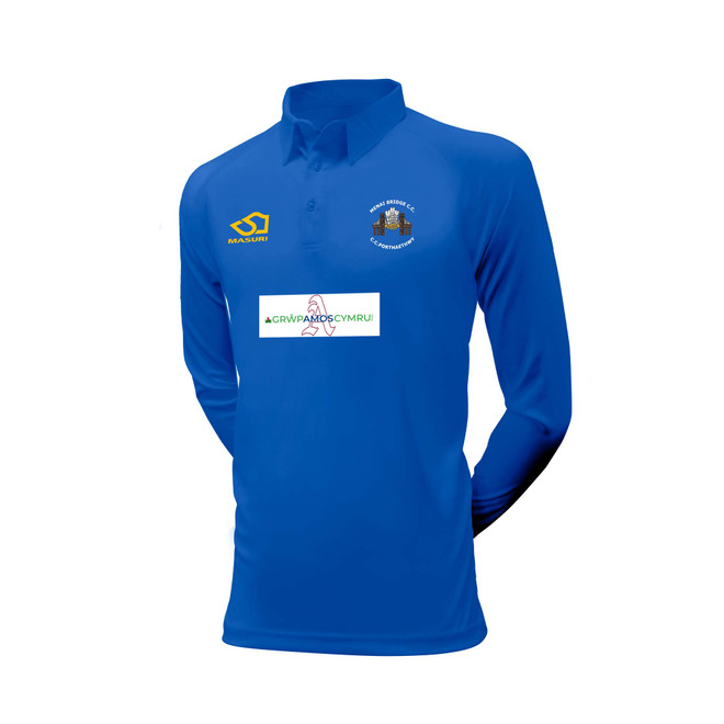 Mens Long Sleeve Coloured Cricket Shirt -MENBRI