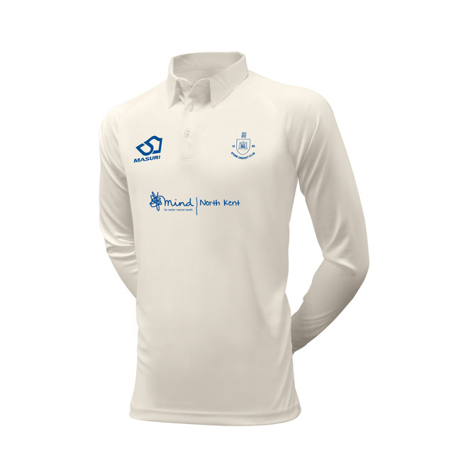 Long Sleeve Cricket Shirt-STONECC