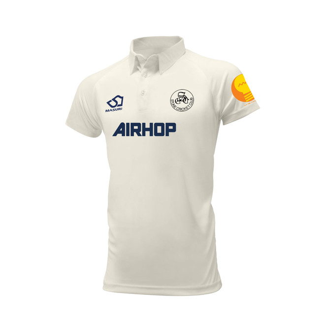 Junior Short Sleeve Cricket Shirt-STNEG