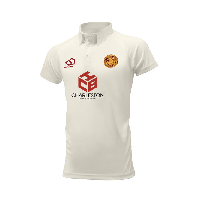 Mens Short Sleeve Cricket Shirt-MHCC