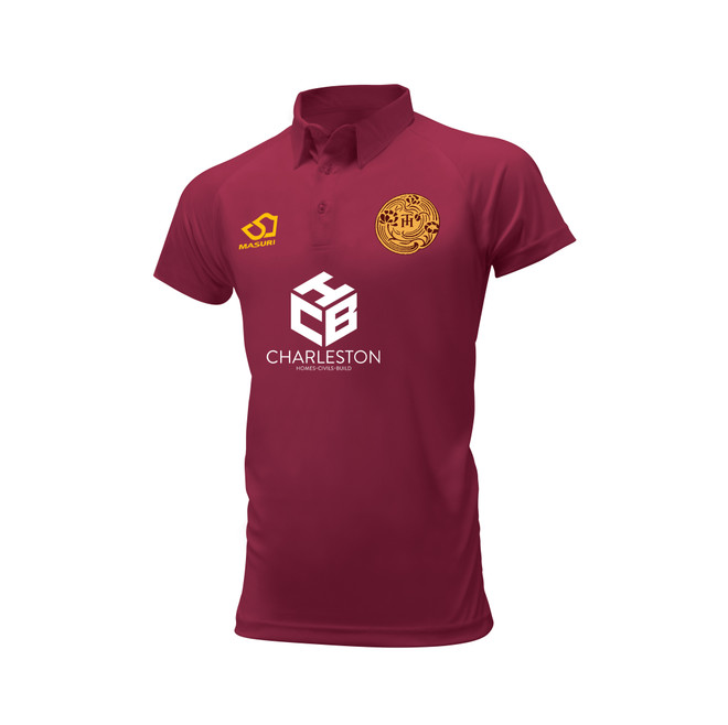 Junior Short Sleeve Coloured Cricket Shirt -MHCC
