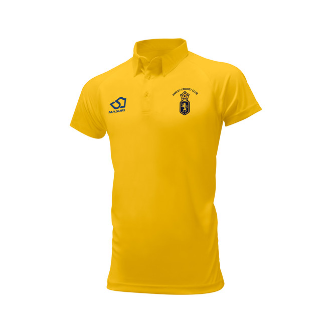Mens Short Sleeve Coloured Cricket Shirt -PARLEY