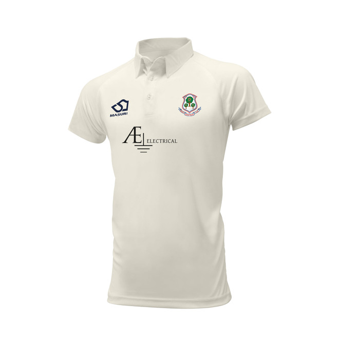 Junior Short Sleeve Cricket Shirt-DMCC