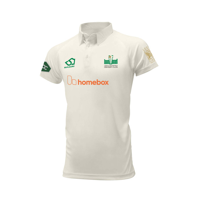 Mens Short Sleeve Cricket Shirt-LBROOM