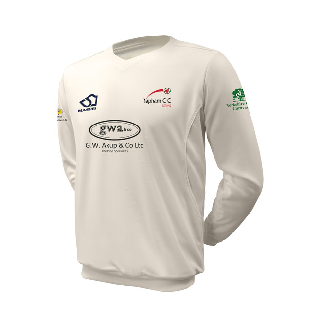 Junior Long Sleeve Cricket Slipover -YAPCC