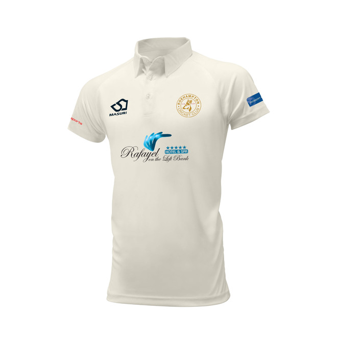 Junior Short Sleeve Cricket Shirt-RHNCC
