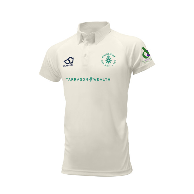 Junior Short Sleeve Cricket Shirt-HODDES