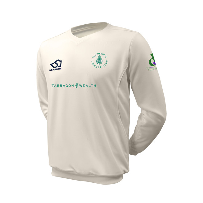 Junior Long Sleeve Cricket Slipover -HODDES