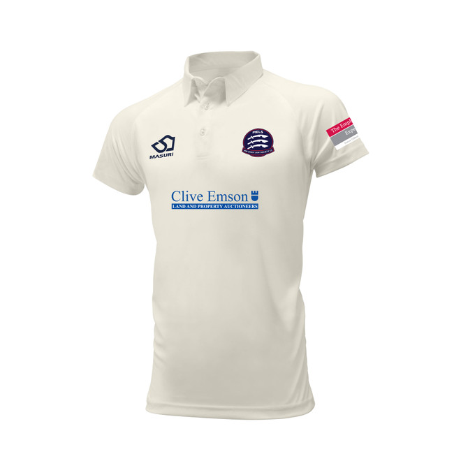 Mens Short Sleeve Cricket Shirt-MELSCC
