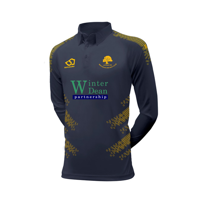 Long Sleeve Coloured Cricket Shirt -BRAM