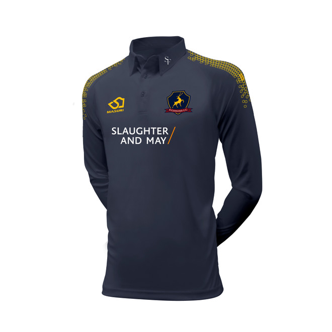 Junior Women's Long Sleeve Coloured Cricket Shirt -RICHMCC