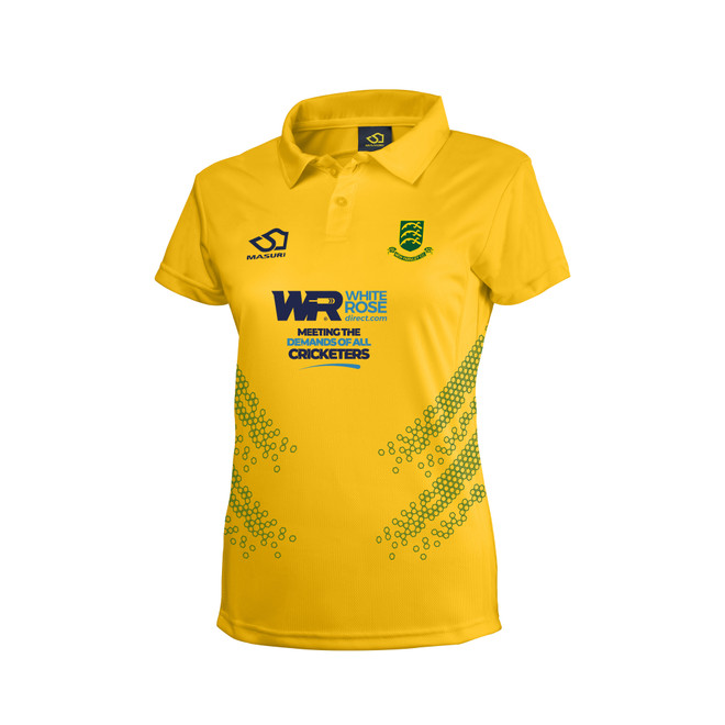 Women's Short Sleeve Coloured Cricket Shirt - NFCCBundle