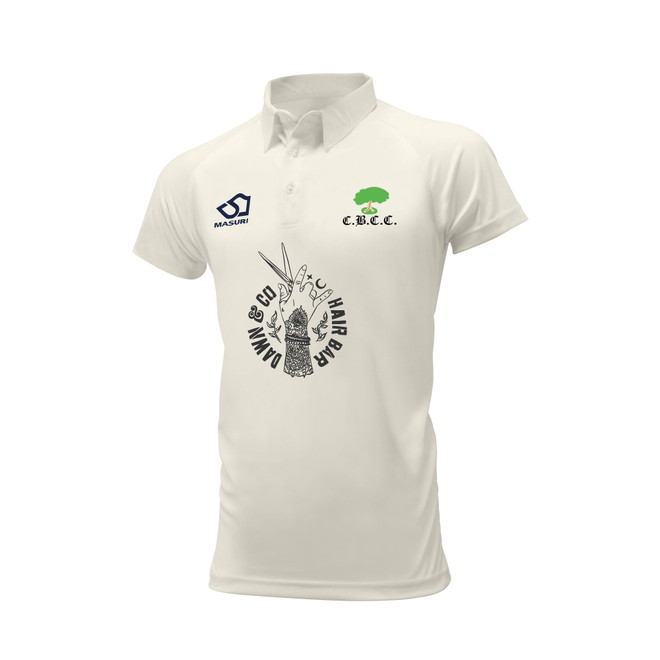 Mens Short Sleeve Cricket Shirt (Junior)-CLYNB