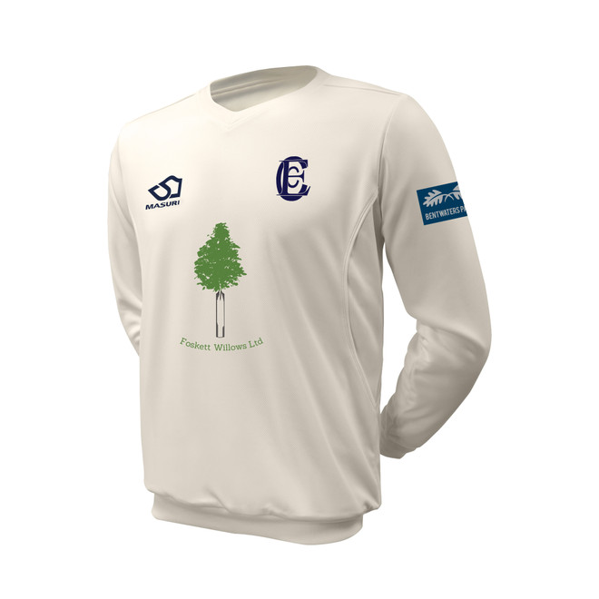 Junior Long Sleeve Cricket Slipover -EASTON2