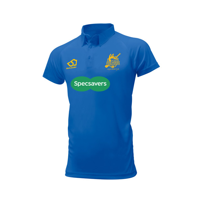 Junior Short Sleeve Coloured Cricket Shirt - FCCC