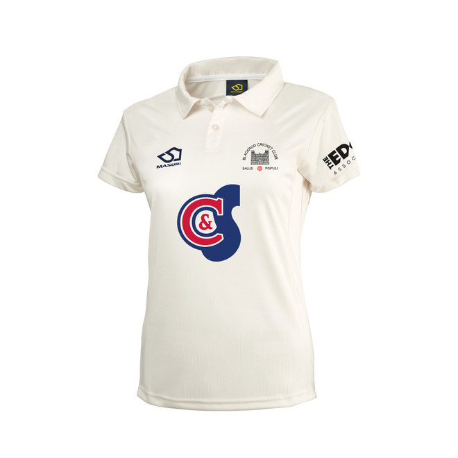Women's Short Sleeve Cricket Shirt - Right Handed Batter - BLKRC
