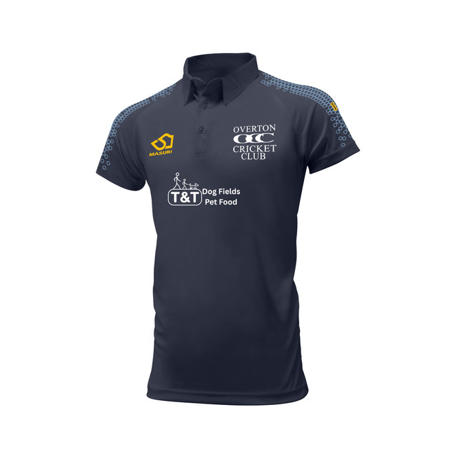 Mens Short Sleeve Coloured Cricket Shirt - OVCC
