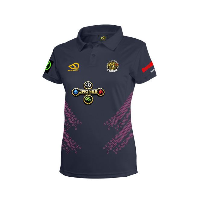 Women's Short Sleeve Coloured Cricket Shirt - PENYG