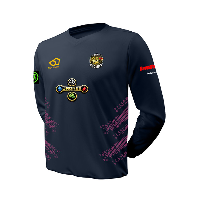 Women's Long Sleeve Coloured Playing Sweater (Unisex sizes) - PENYG