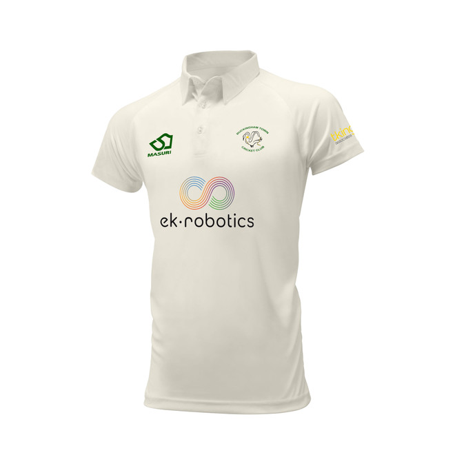 Junior Short Sleeve Cricket Shirt-BUCKT