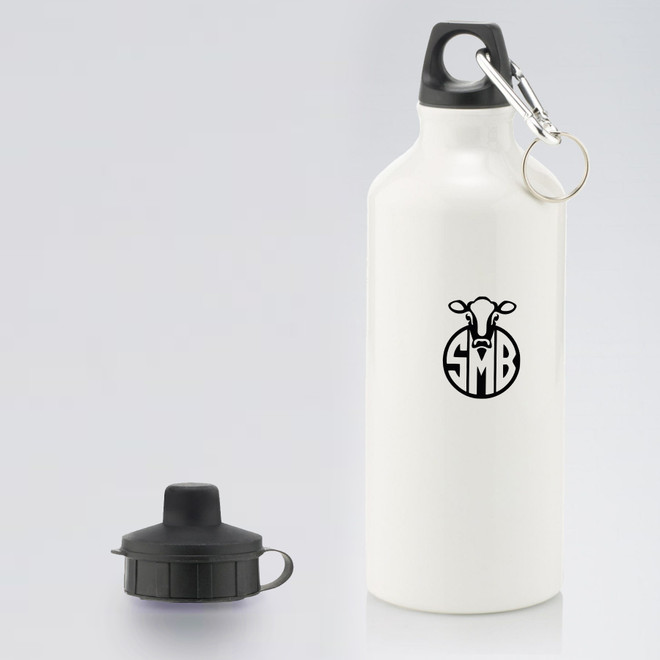 Aluminium Water Bottle with 2 Cap Styles - SMCC