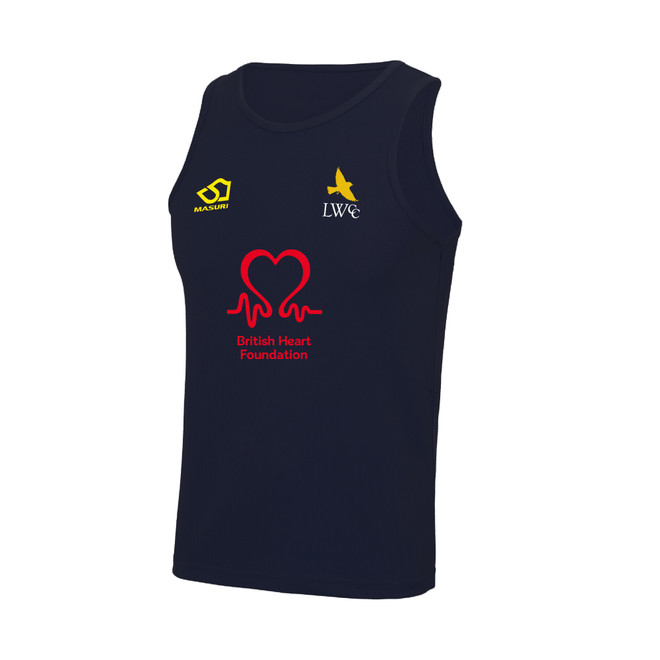 Senior Active Vest - Navy - LARWAN