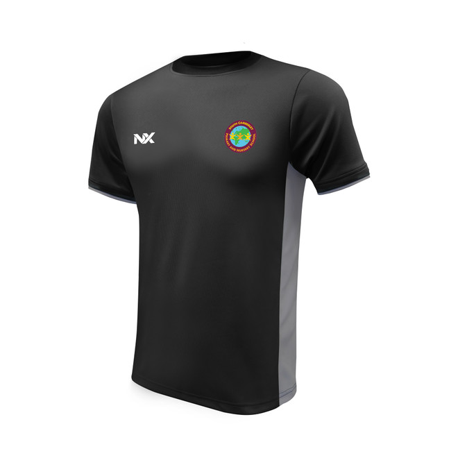 Mens Training Shirt - Black/Gray - SCPSS