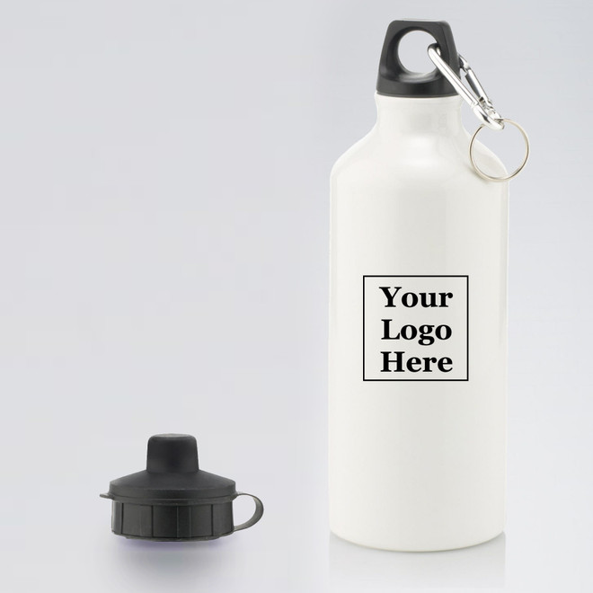 Aluminium Water Bottle with 2 Cap Styles-NXMS