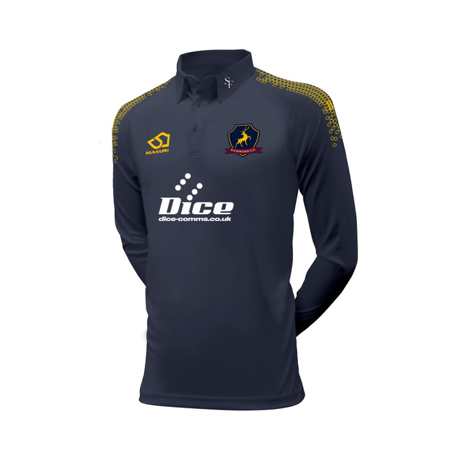 Long Sleeve Coloured Cricket Shirt - RICHMCC