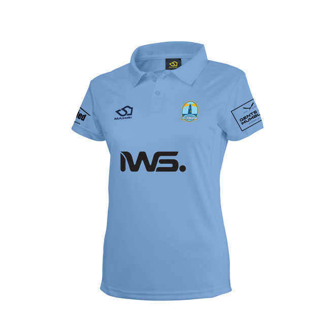 Women's Short Sleeve Coloured Cricket Shirt - MUMC