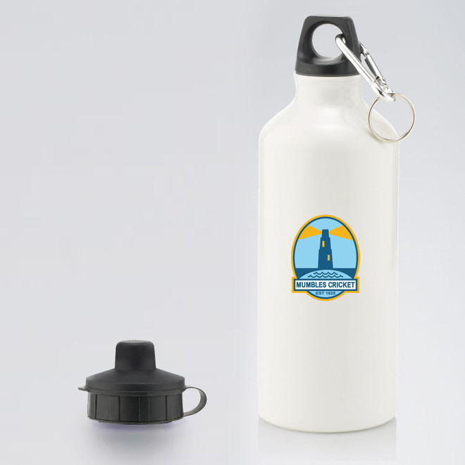 Aluminium Water Bottle with 2 Cap Styles - MUMC