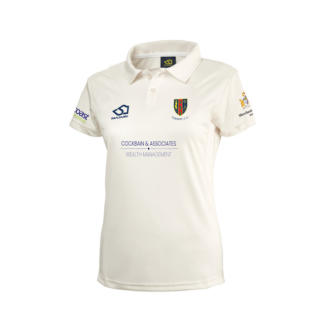 Women's Short Sleeve Cricket Shirt-FORMBY