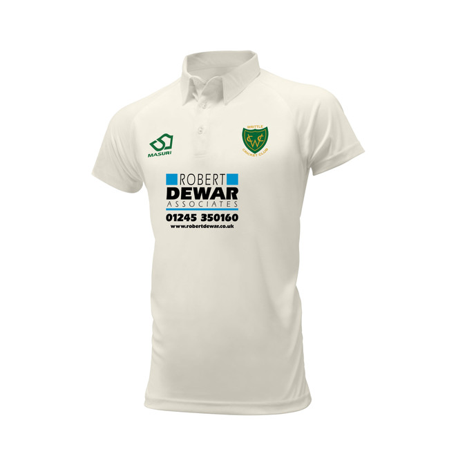 Junior Short Sleeve Cricket Shirt-WRIT