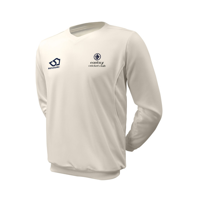 Junior Long Sleeve Cricket Slipover -EASTRYCC