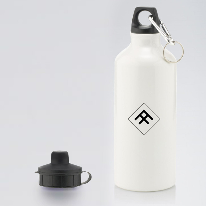 Aluminium Water Bottle with 2 Cap Styles-HDNF