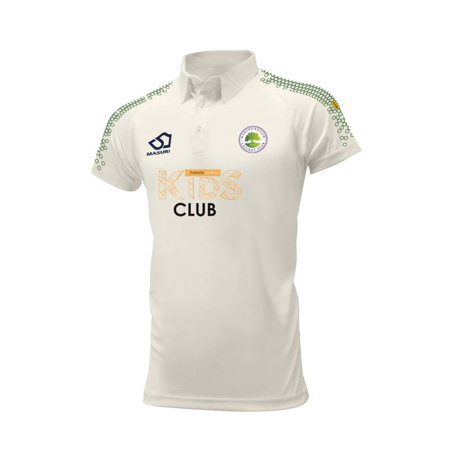 Junior Short Sleeve Cricket Shirt-MBCC