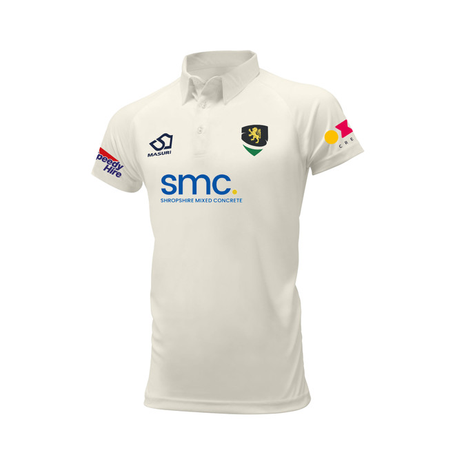 Mens Short Sleeve Cricket Shirt-SHELT