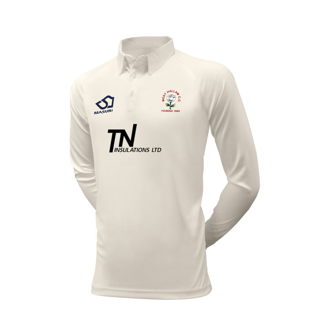 Long Sleeve Cricket Shirt-WHWRC