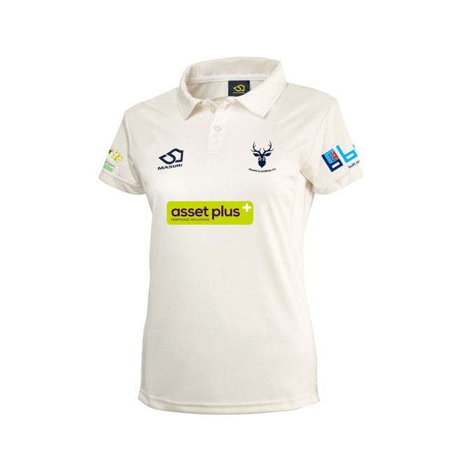 Women's Short Sleeve Cricket Shirt-STLM