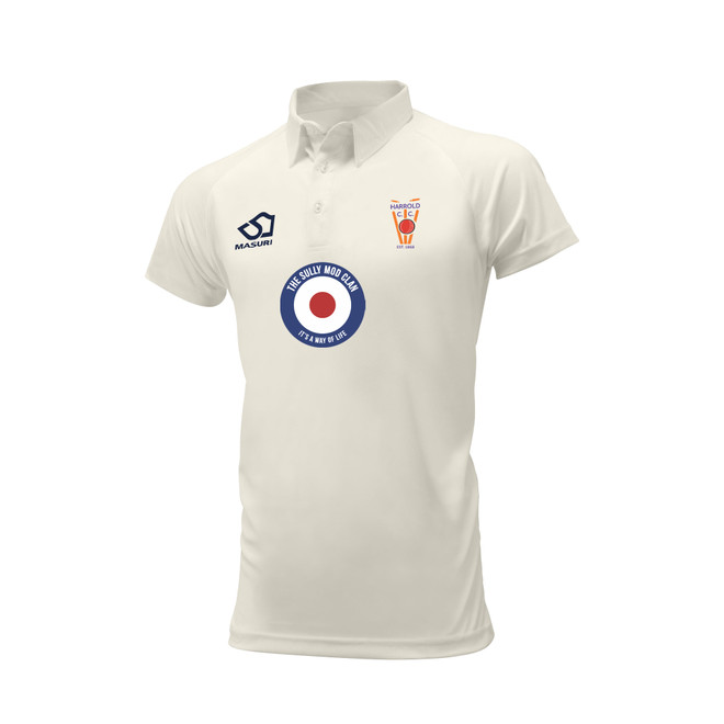 Mens Short Sleeve Cricket Shirt-HRCC