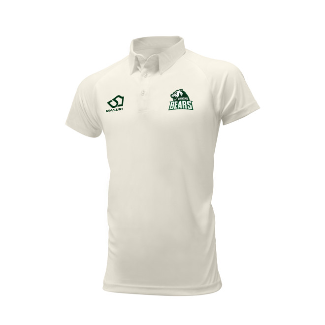 Mens Short Sleeve Cricket Shirt-BANCC