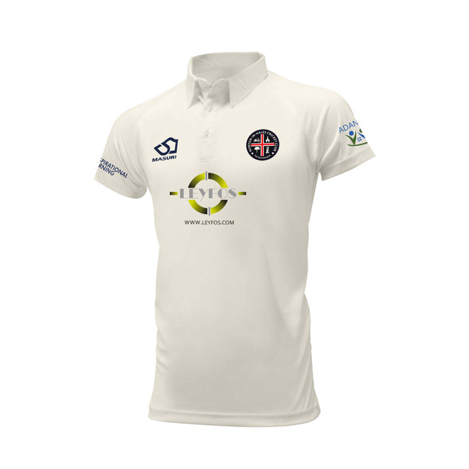 Junior Short Sleeve Cricket Shirt-NTIHC