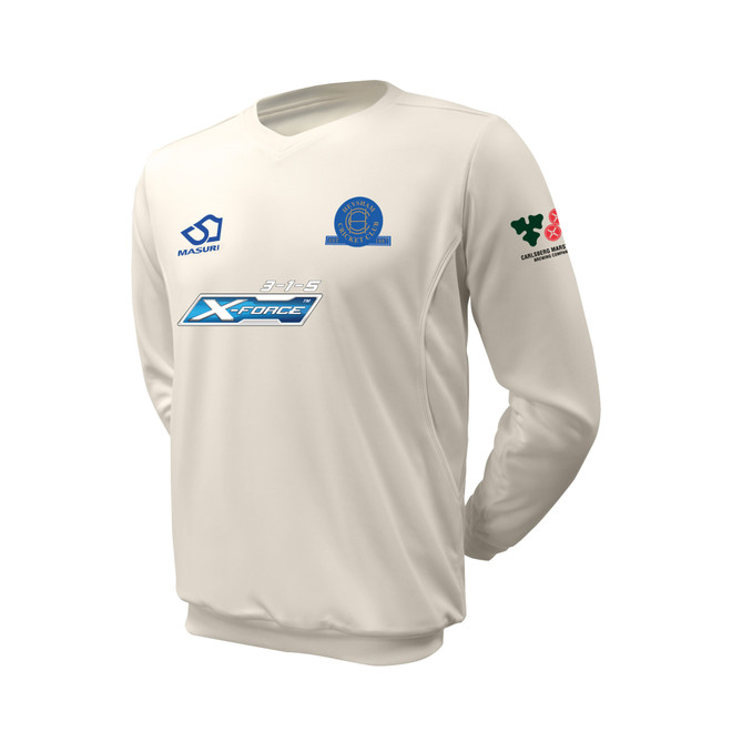 Under 16's Long Sleeve Cricket Slipover -HEYSHA