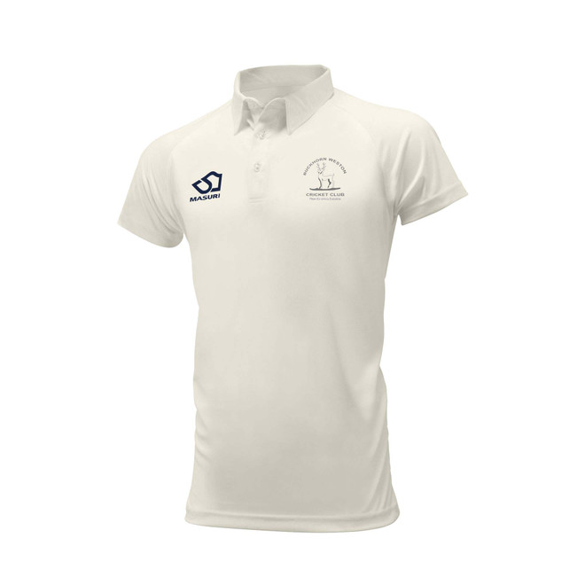Junior Short Sleeve Cricket Shirt-BUCKWEST
